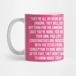 George Carlin Quote Mug